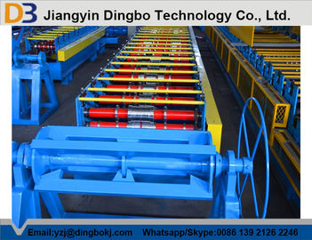 Sheet Metal Decking Roll Forming Machine with PLC Controlling System for Buildings