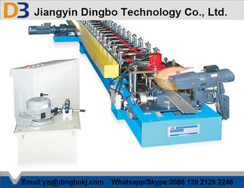 0.27 - 0.4mm Thickness Shutter Door Roll Forming Machine With 1.5mm Tolerance